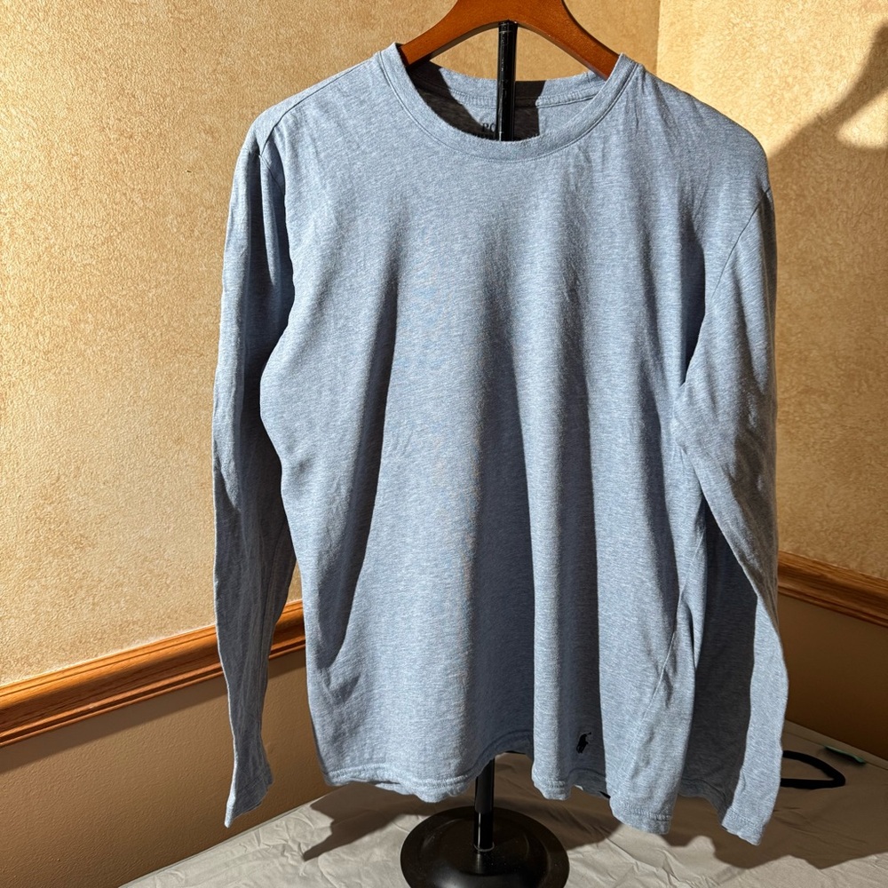Polo Ralph Lauren Light Blue Long Sleeve Tee size: medium